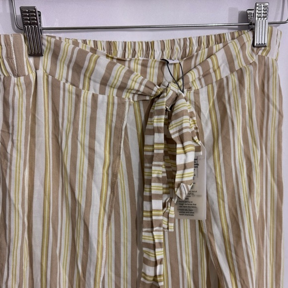 Anthropologie Peixoto Resort 2 piece Set Wide Leg Pant Crop Top Beach Wear M - Picture 10 of 16